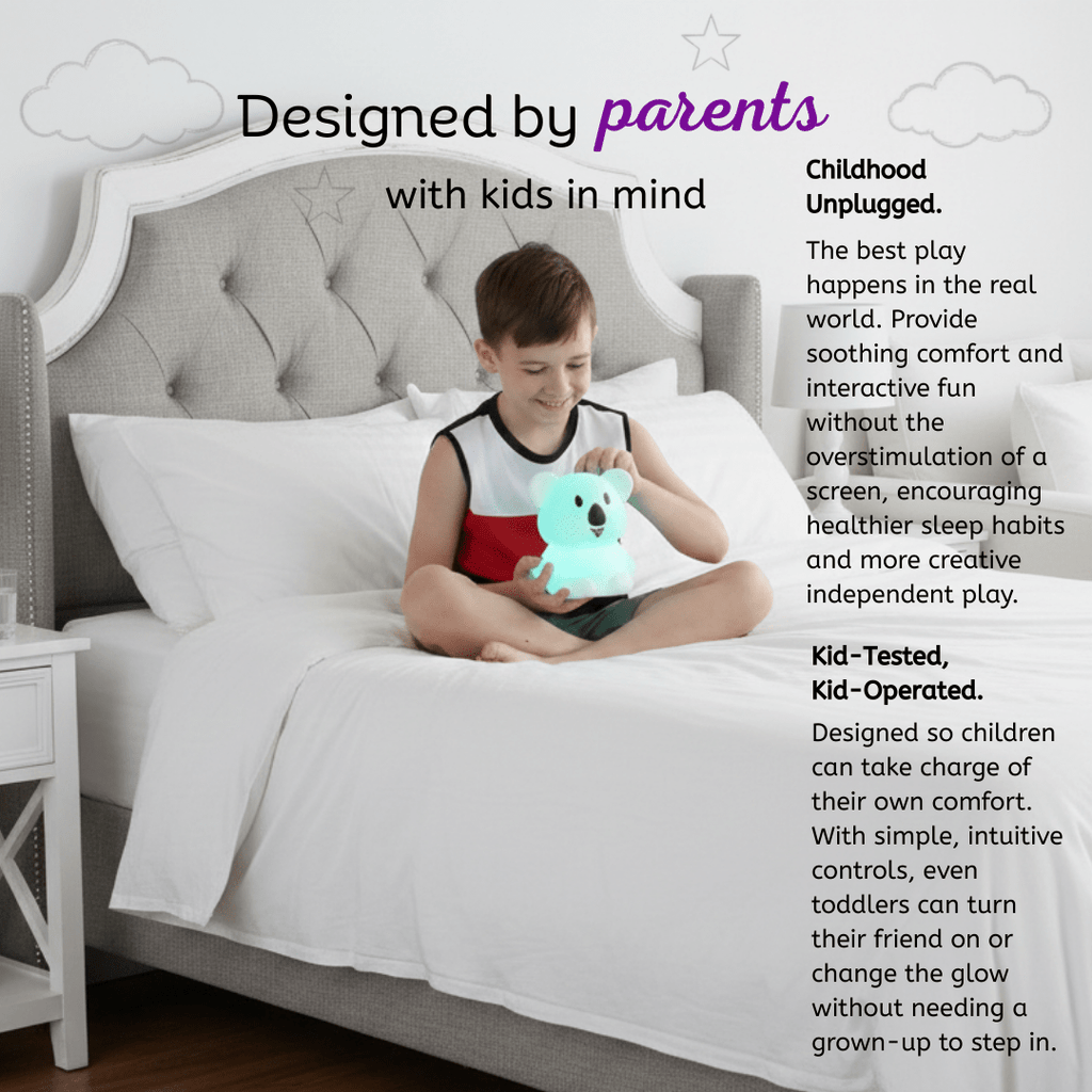 LumiPets® Keith the Koala - Children's Touch Night Light - Shop Avnu