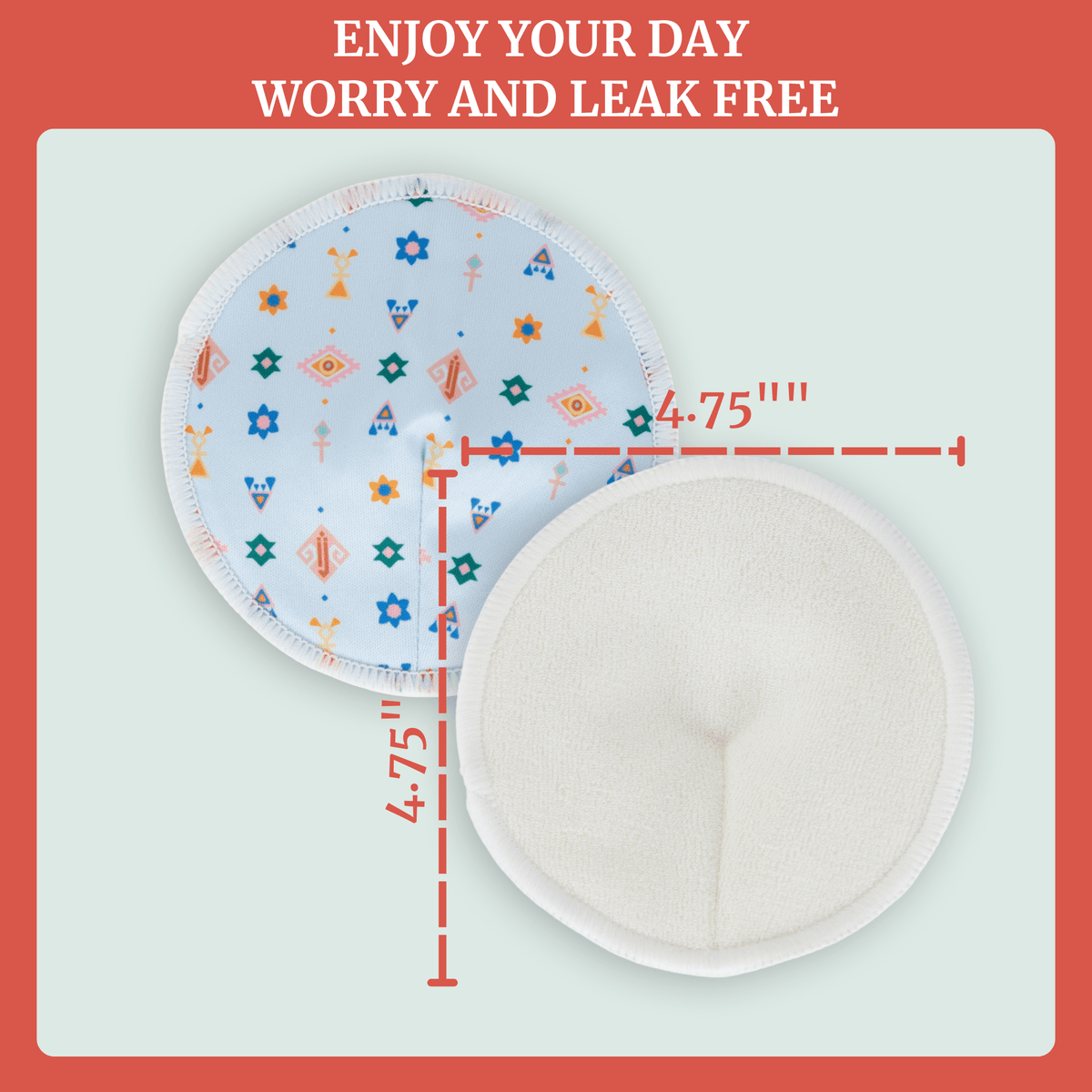 Reusable Breast Pads for Nursing & Pumping - Nazar - Shop Avnu