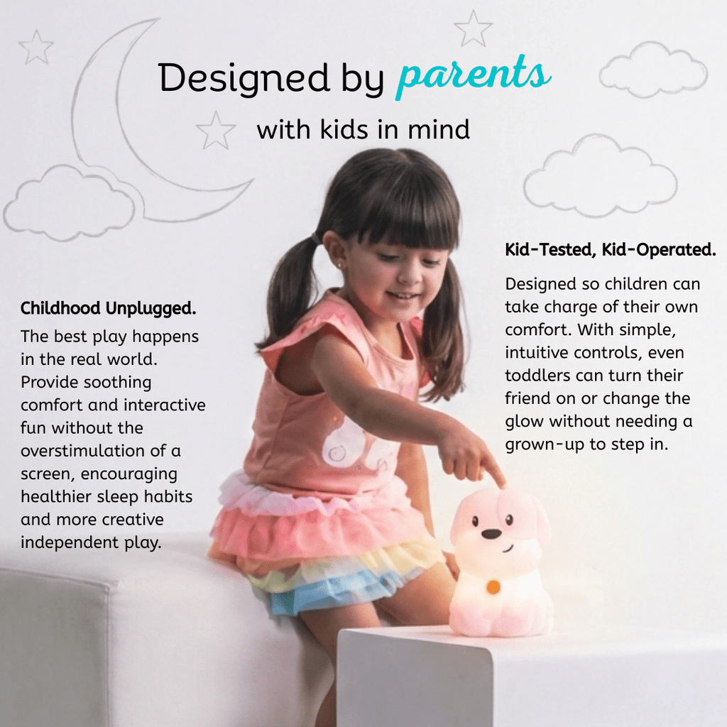 Pepper the Puppy: The Ultimate Dog Night Light for Brave Little Sleepers - Shop Avnu