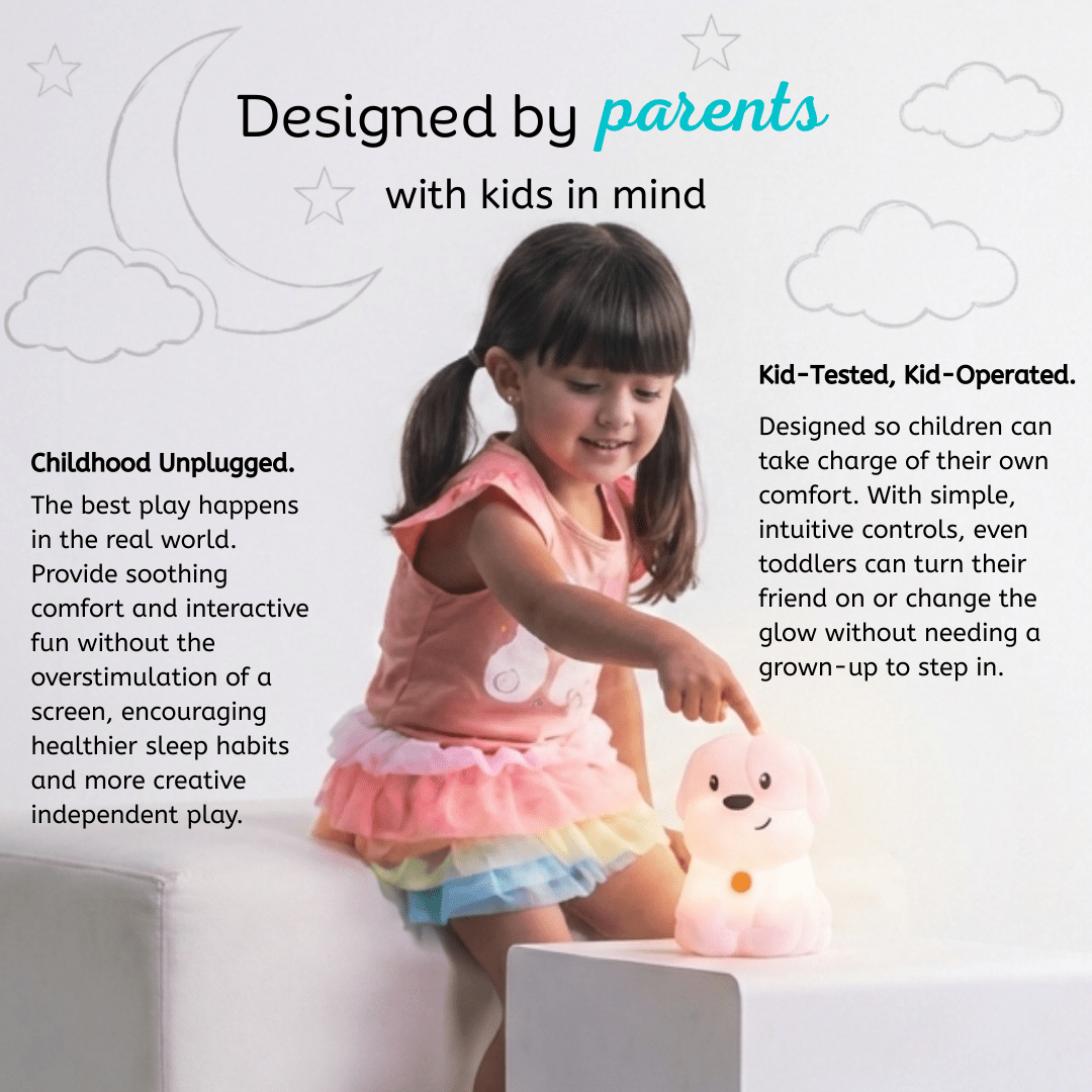 Pepper the Puppy: The Ultimate Dog Night Light for Brave Little Sleepers - Shop Avnu