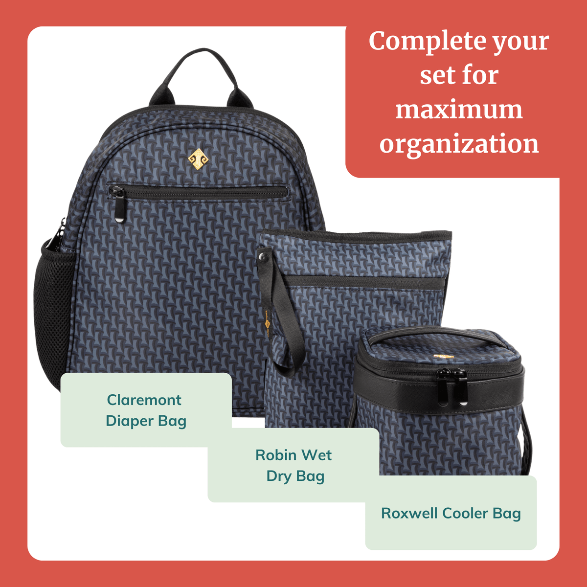 Small Diaper Bag Backpack - Claremont - Shop Avnu