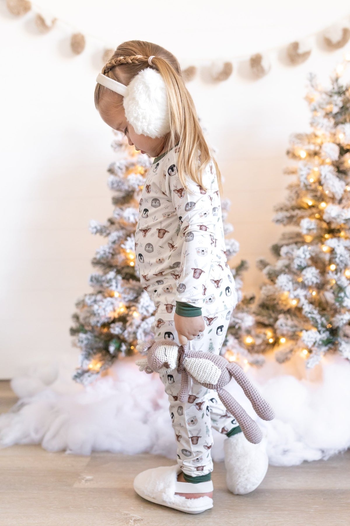 North Pole Pals 2pc Bamboo Pajamas - Shop Avnu