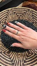 3MM BALL BAND RING - 6MM WIDE BAND - Shop Avnu