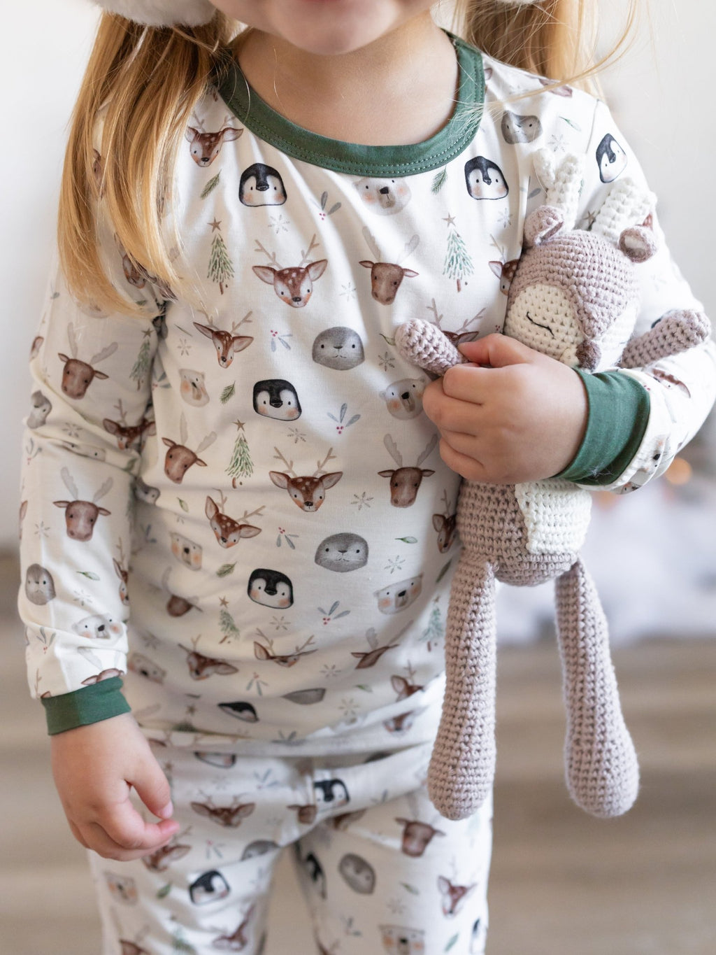 North Pole Pals 2pc Bamboo Pajamas - Shop Avnu