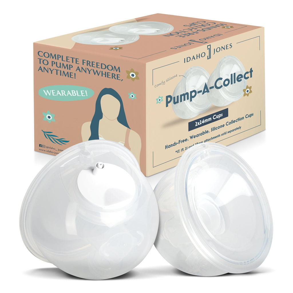 Milk Collection Cups with Silicone Flanges - Pump - A - Collect - Shop Avnu