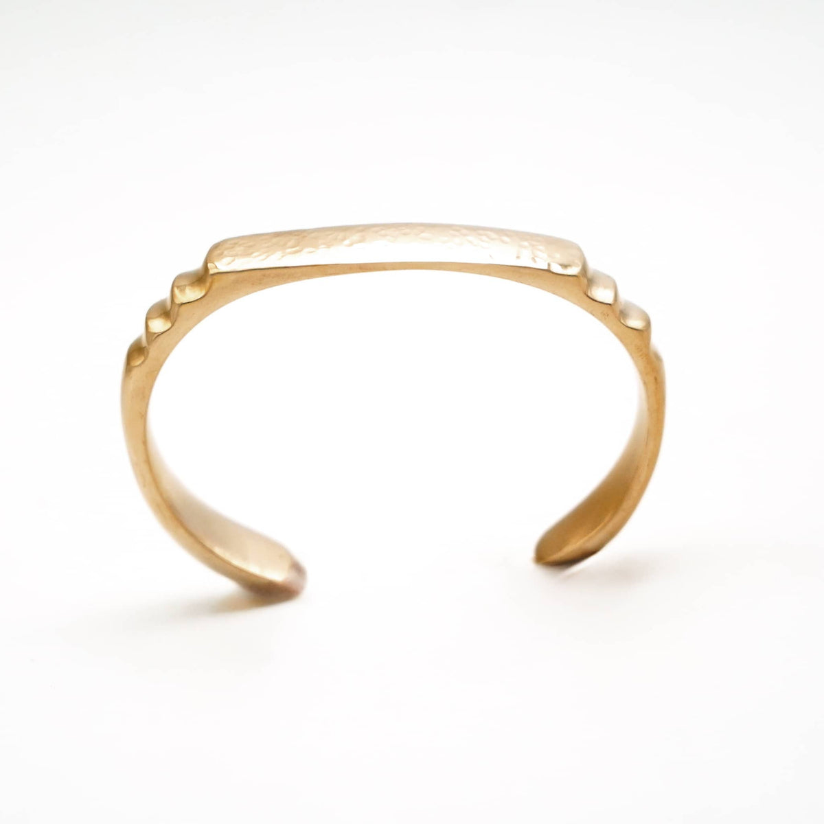Adjustable Ace Cuff Bracelet in Brass - Imara