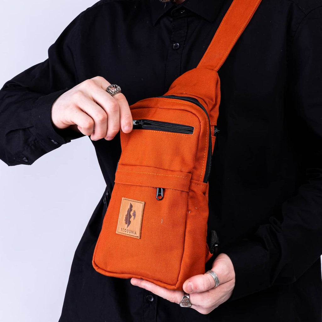 Large Canvas Crossbody Sling Bags |  Umoja