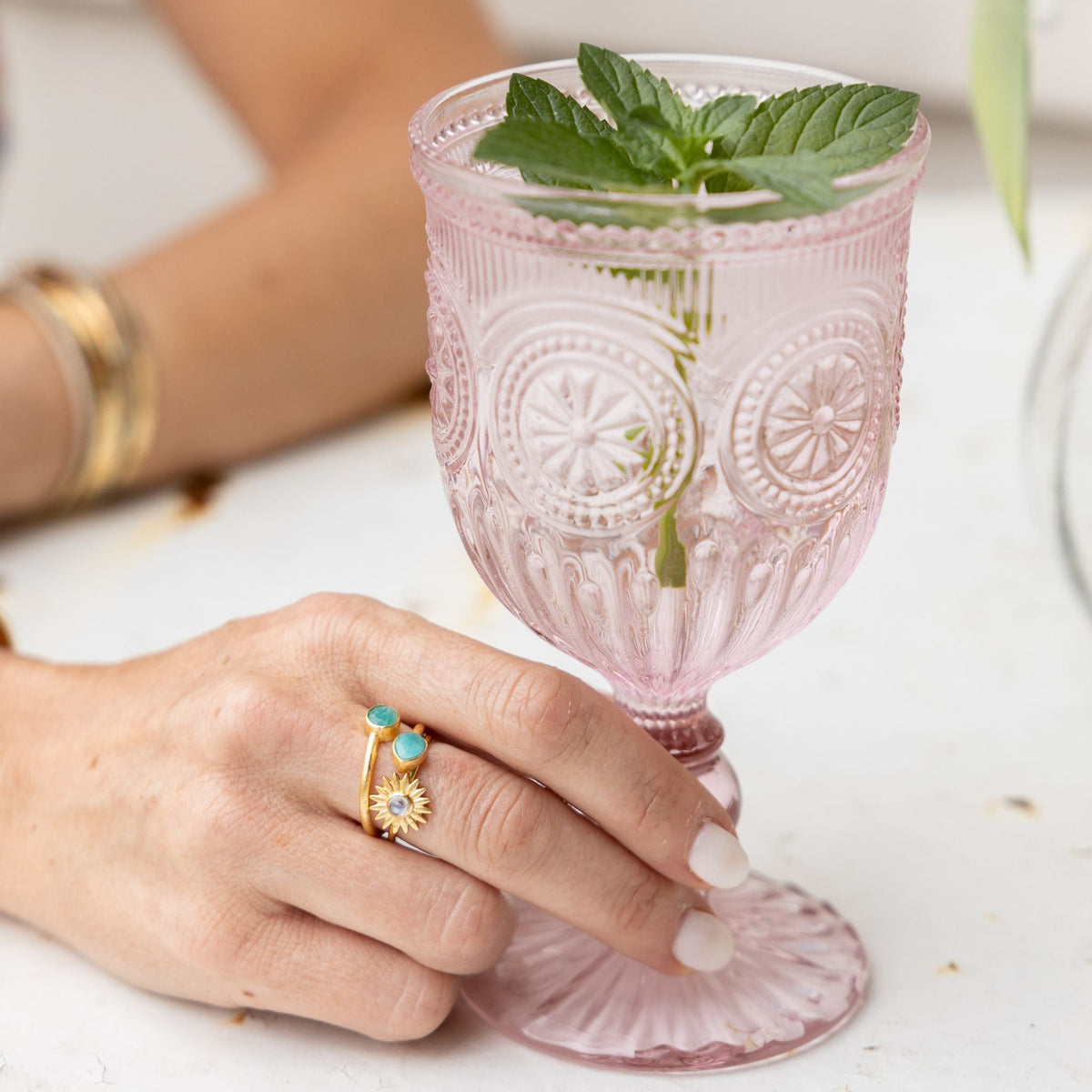 Anemone's Charm Ring - Shop Avnu