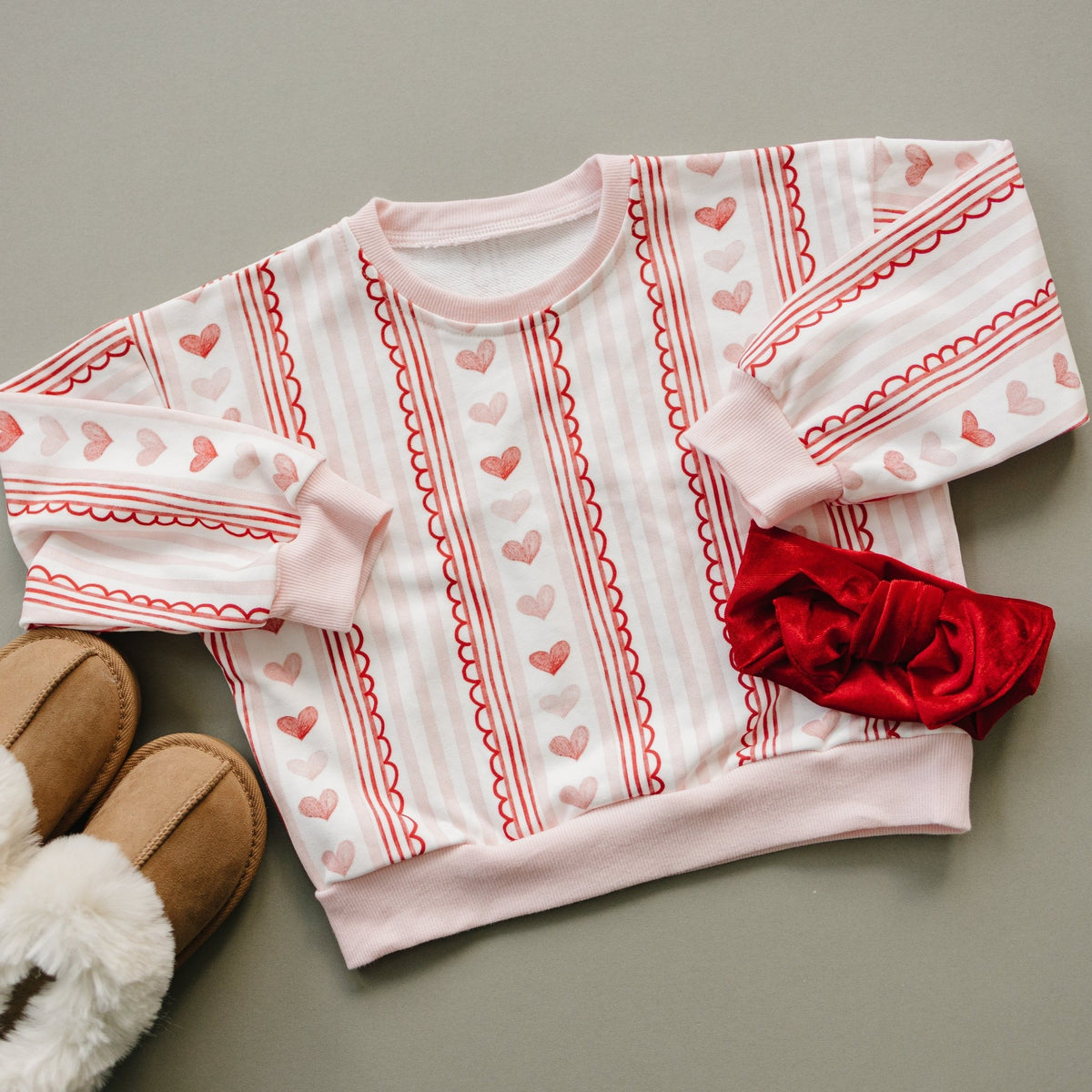 Laced with Love Crewneck Sweatshirt - Shop Avnu