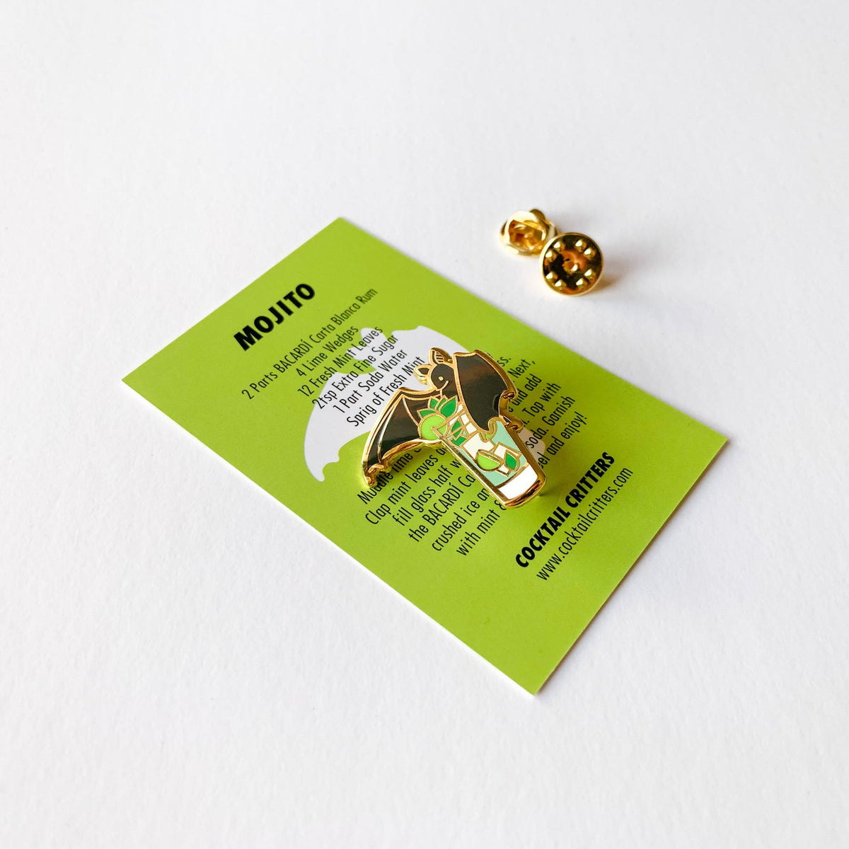 BACARDI Mojito Pin - Shop Avnu