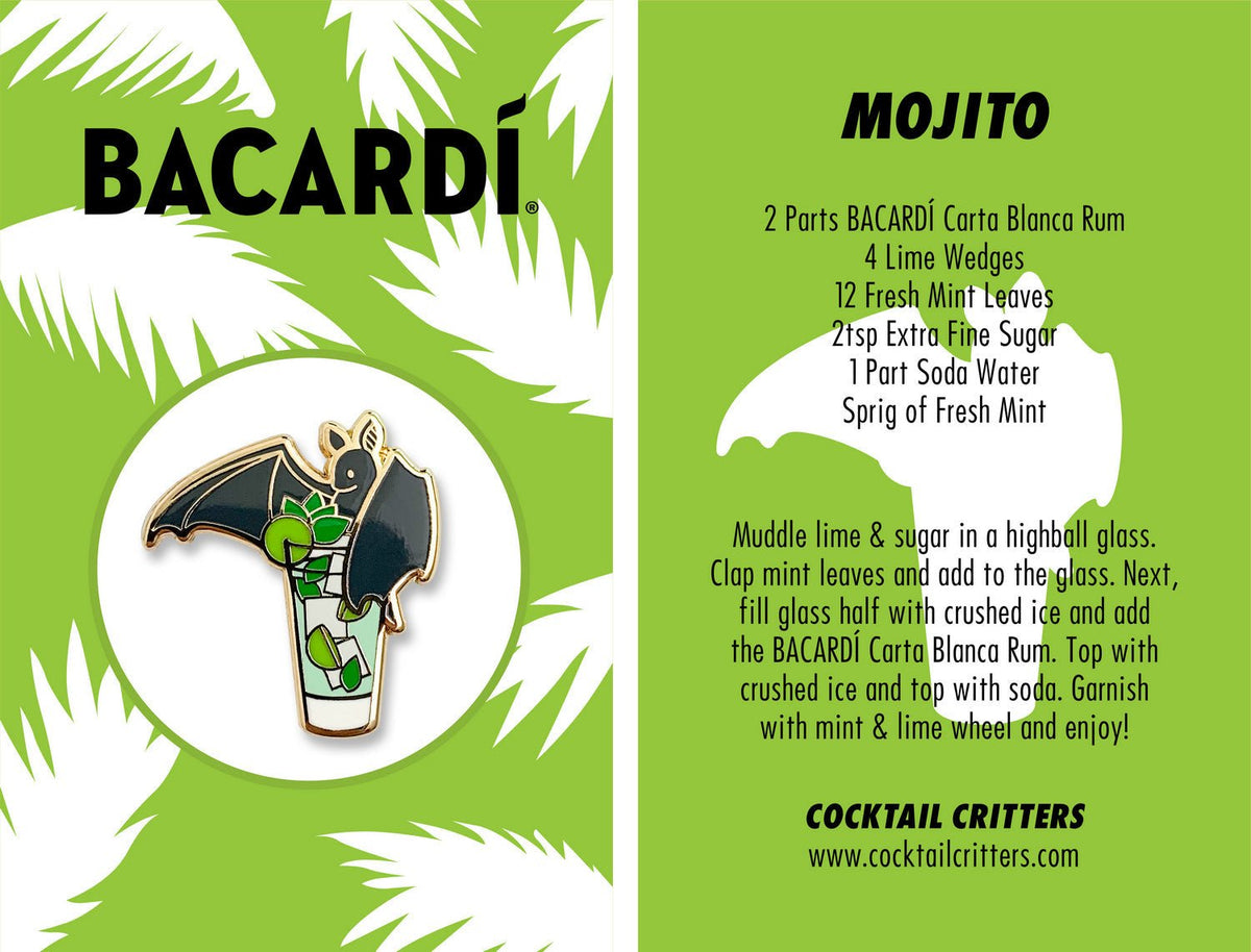 BACARDI Mojito Pin - Shop Avnu