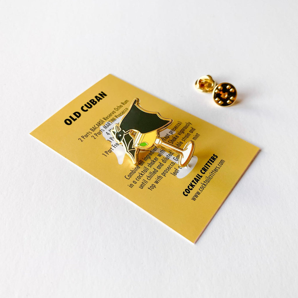 BACARDI Old Cuban Pin - Shop Avnu