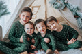 Christmas Tree Bamboo Pajamas - 2pc Set - Shop Avnu