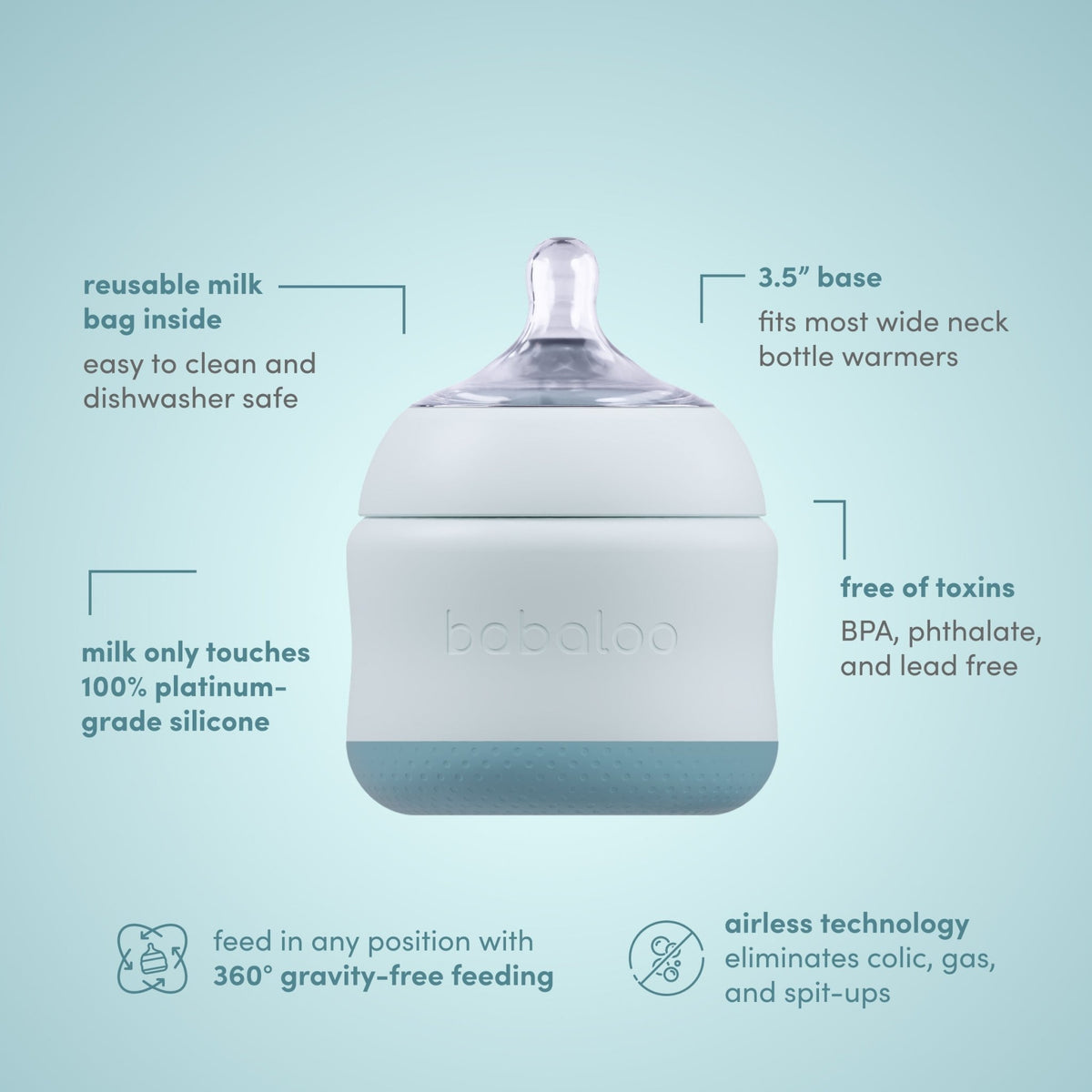 babaloo bottle set of 3 - Shop Avnu