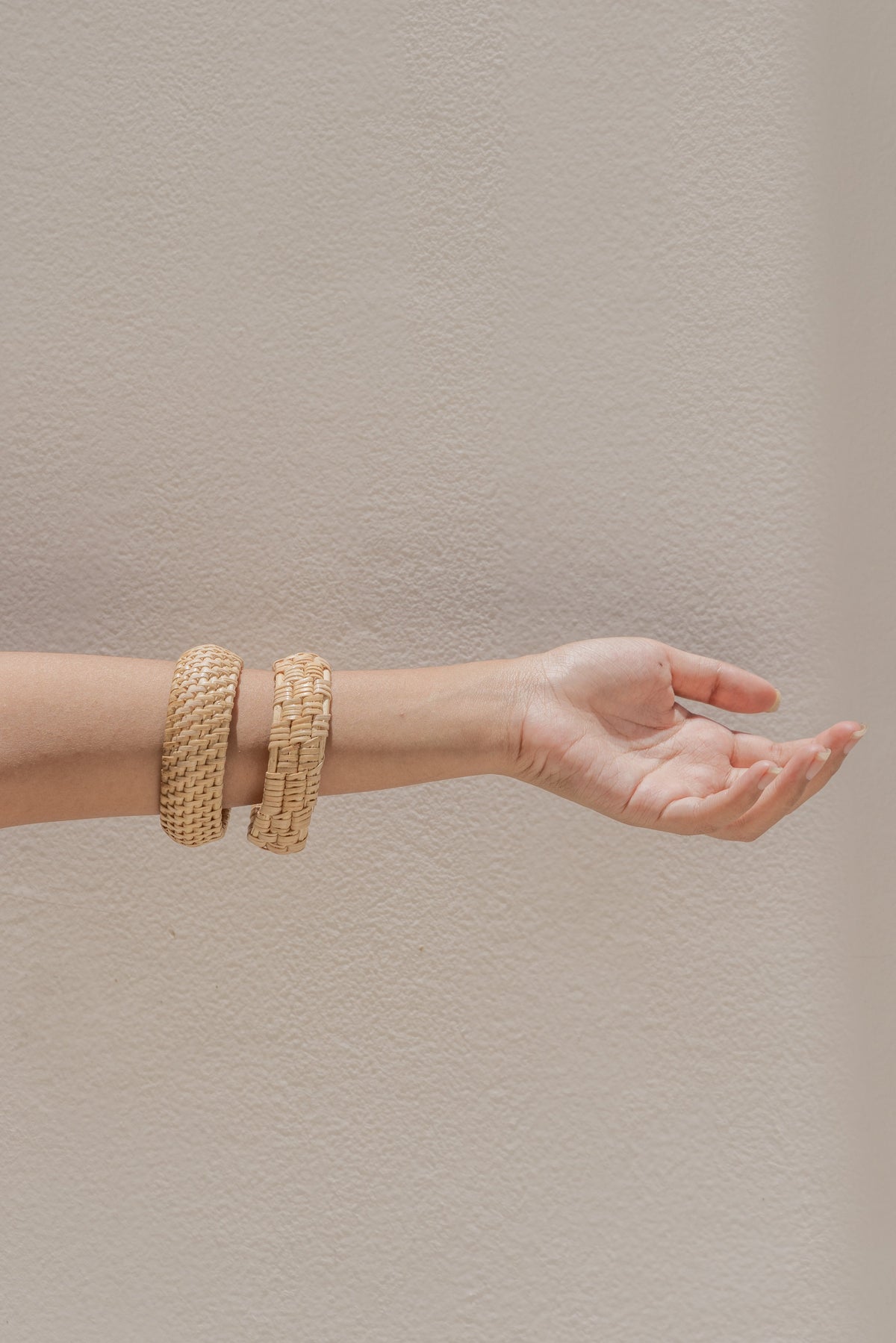Statement Flat Weave Bangle