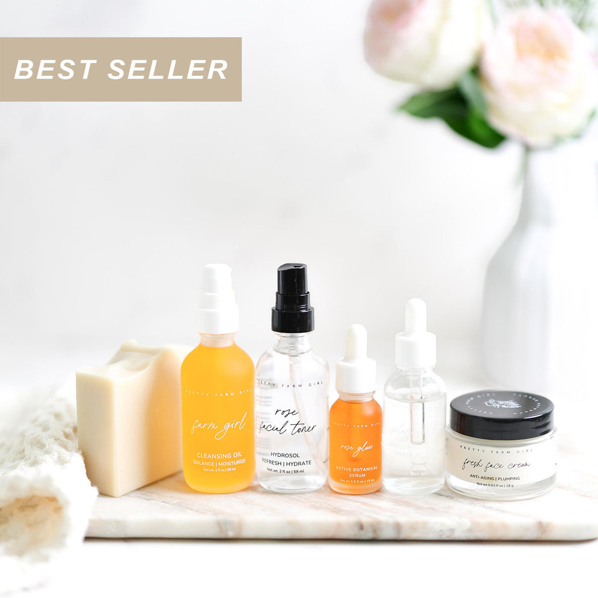 Anti-Aging Skincare Routine Essentials Kit