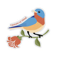 Upstate Bluebird Sticker