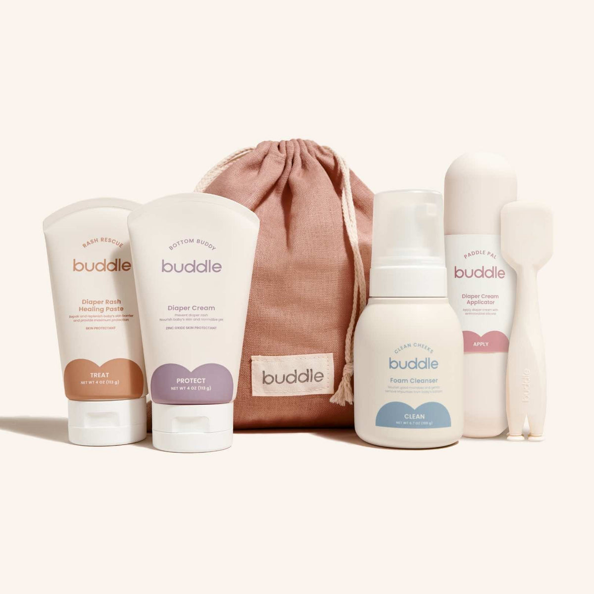 Buddle Diaper Rash System Essentials Kit - Shop Avnu