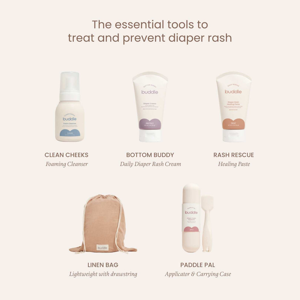 Buddle Diaper Rash System Essentials Kit - Shop Avnu