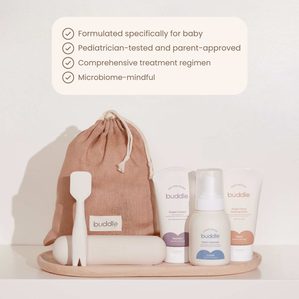Buddle Diaper Rash System Essentials Kit - Shop Avnu