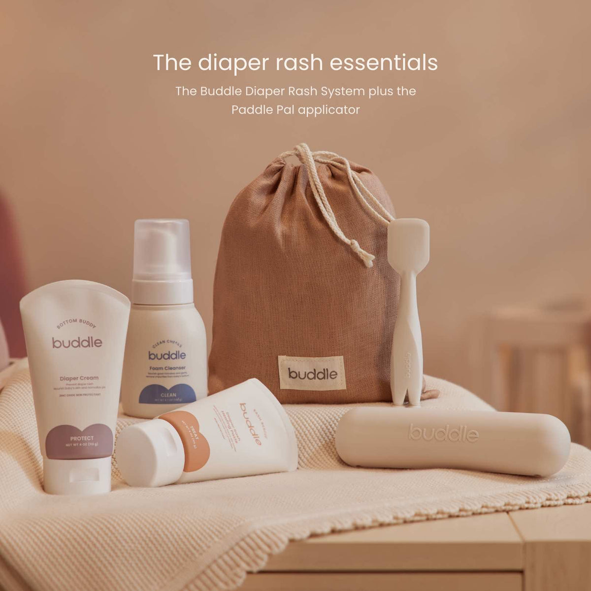 Buddle Diaper Rash System Essentials Kit - Shop Avnu