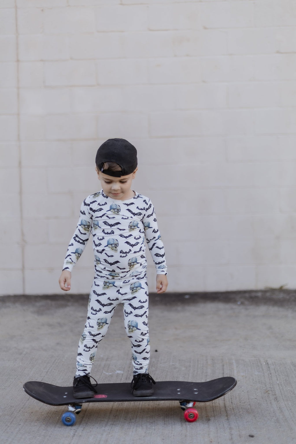 Spooky Bro 2pc Bamboo Pajamas - Shop Avnu
