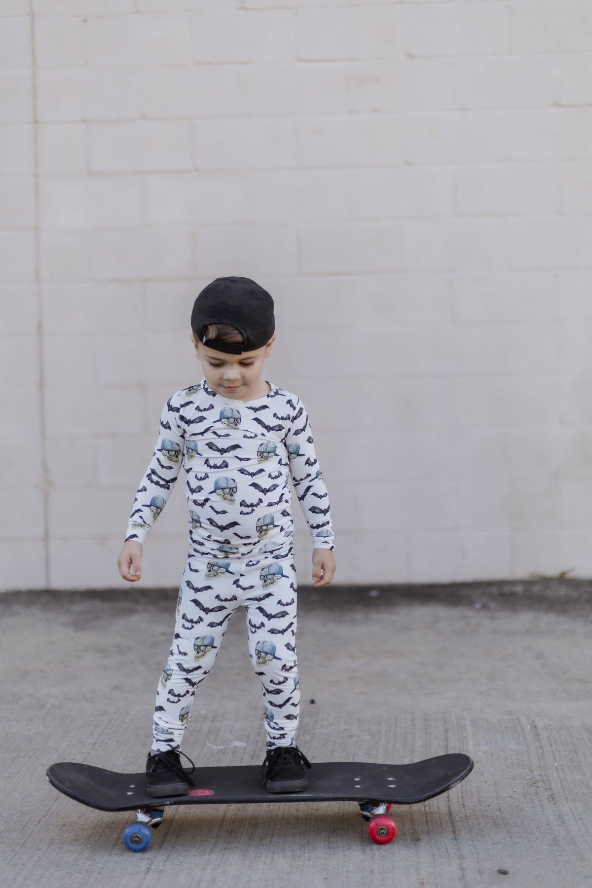 Spooky Bro 2pc Bamboo Pajamas - Shop Avnu