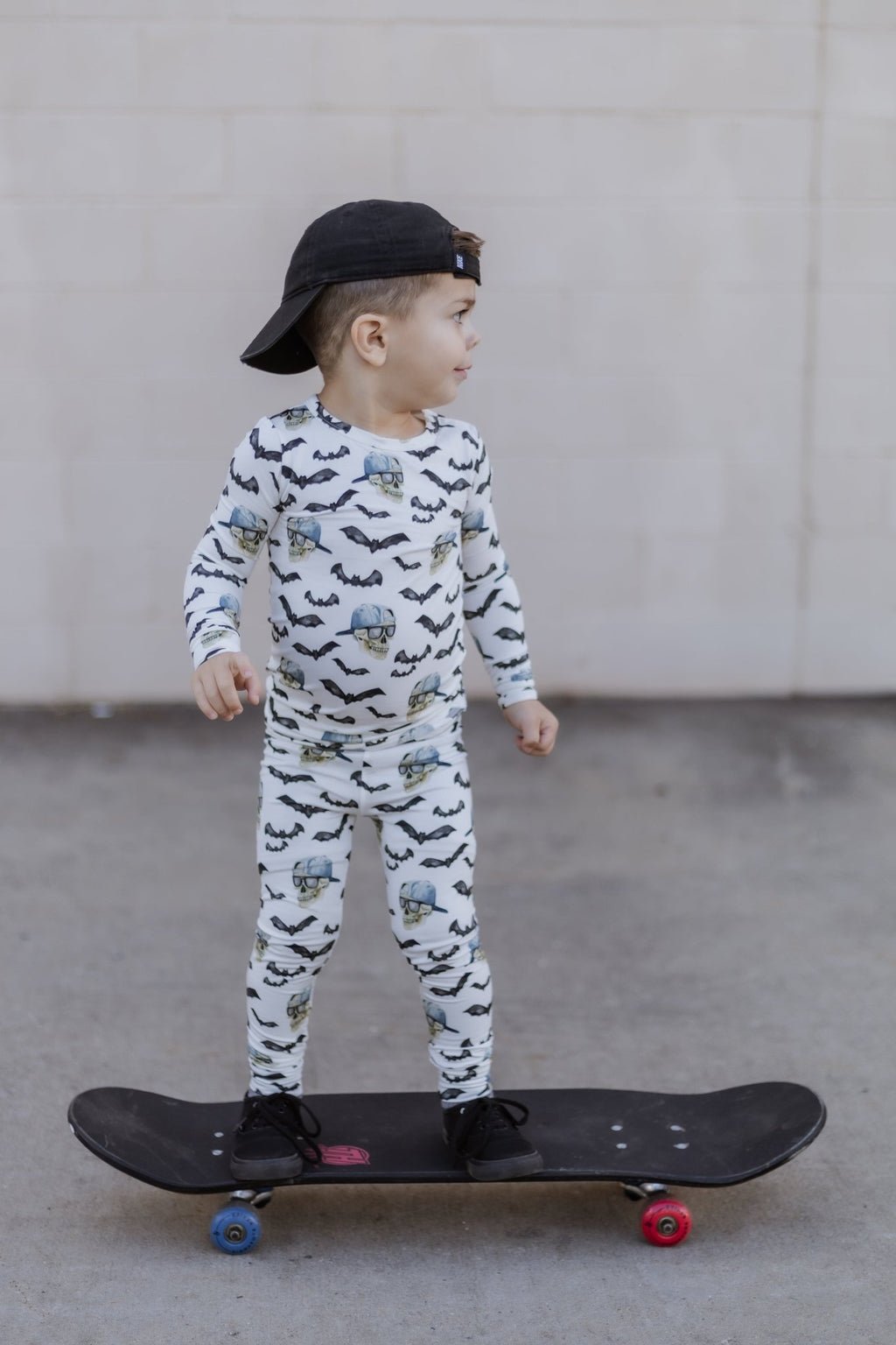 Spooky Bro 2pc Bamboo Pajamas - Shop Avnu