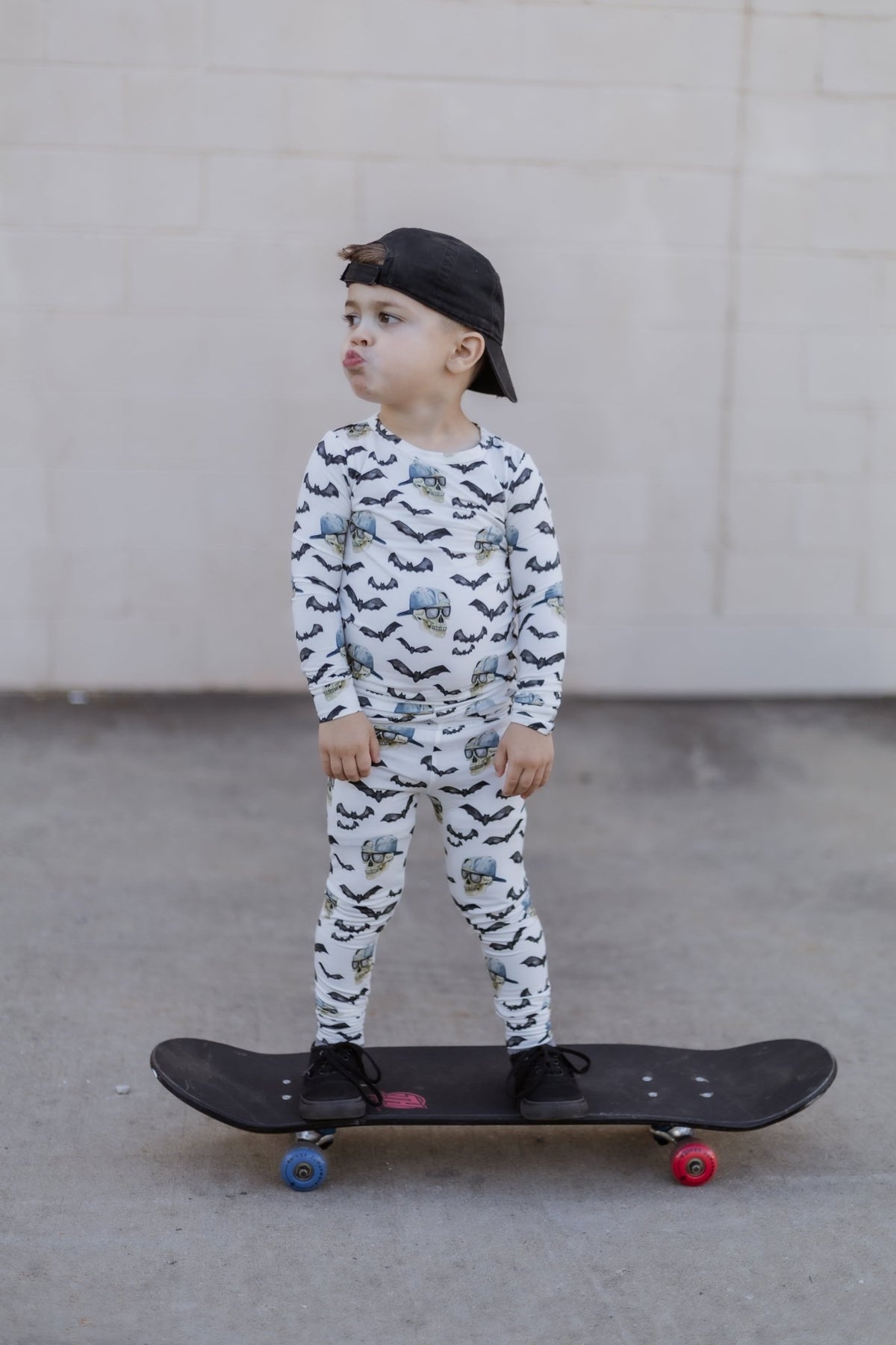 Spooky Bro 2pc Bamboo Pajamas - Shop Avnu