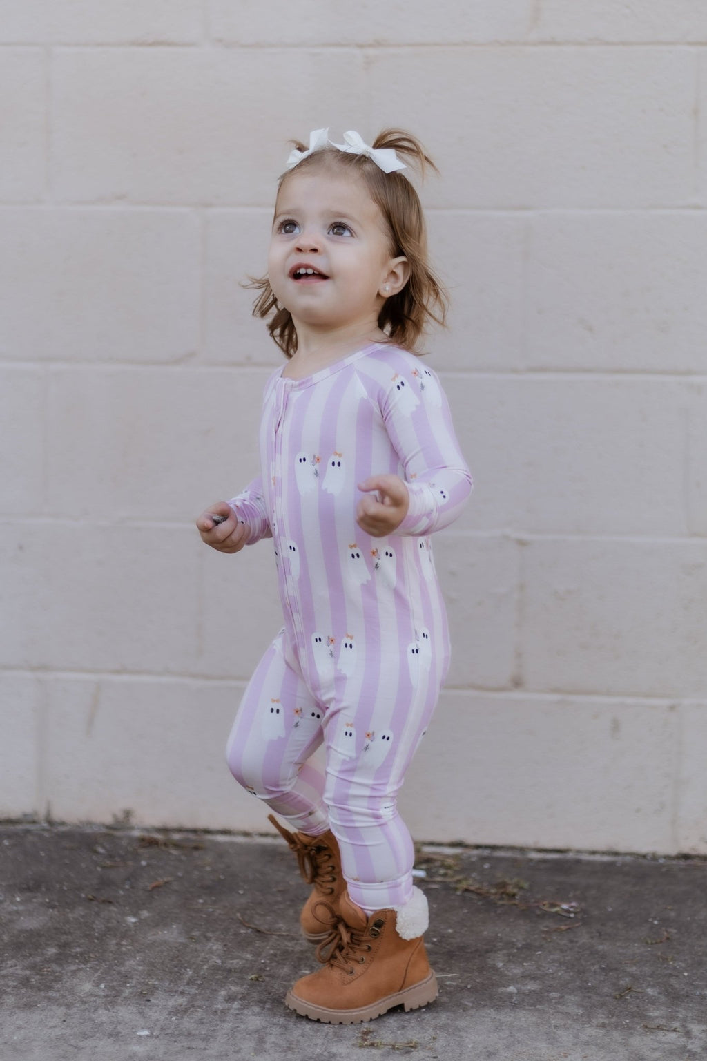 Be My Boo Halloween Bamboo Zippy Pajamas - Shop Avnu