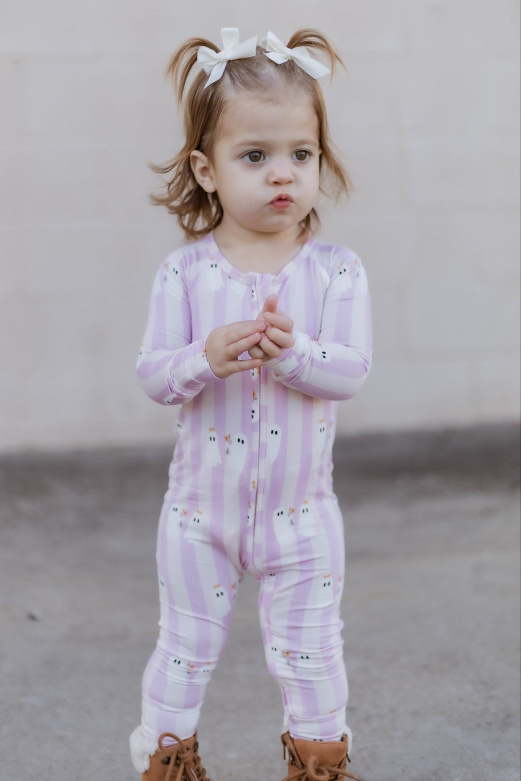 Be My Boo Halloween Bamboo Zippy Pajamas - Shop Avnu