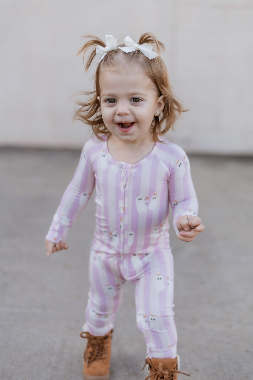 Be My Boo Halloween Bamboo Zippy Pajamas - Shop Avnu