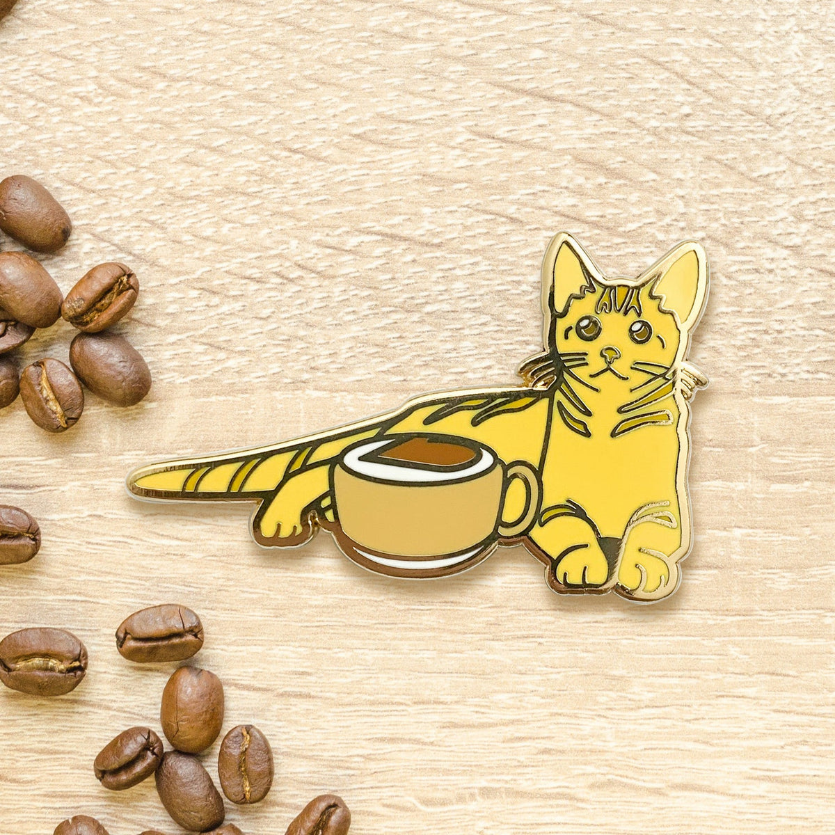 American Short Hair x Cappuccino Pin