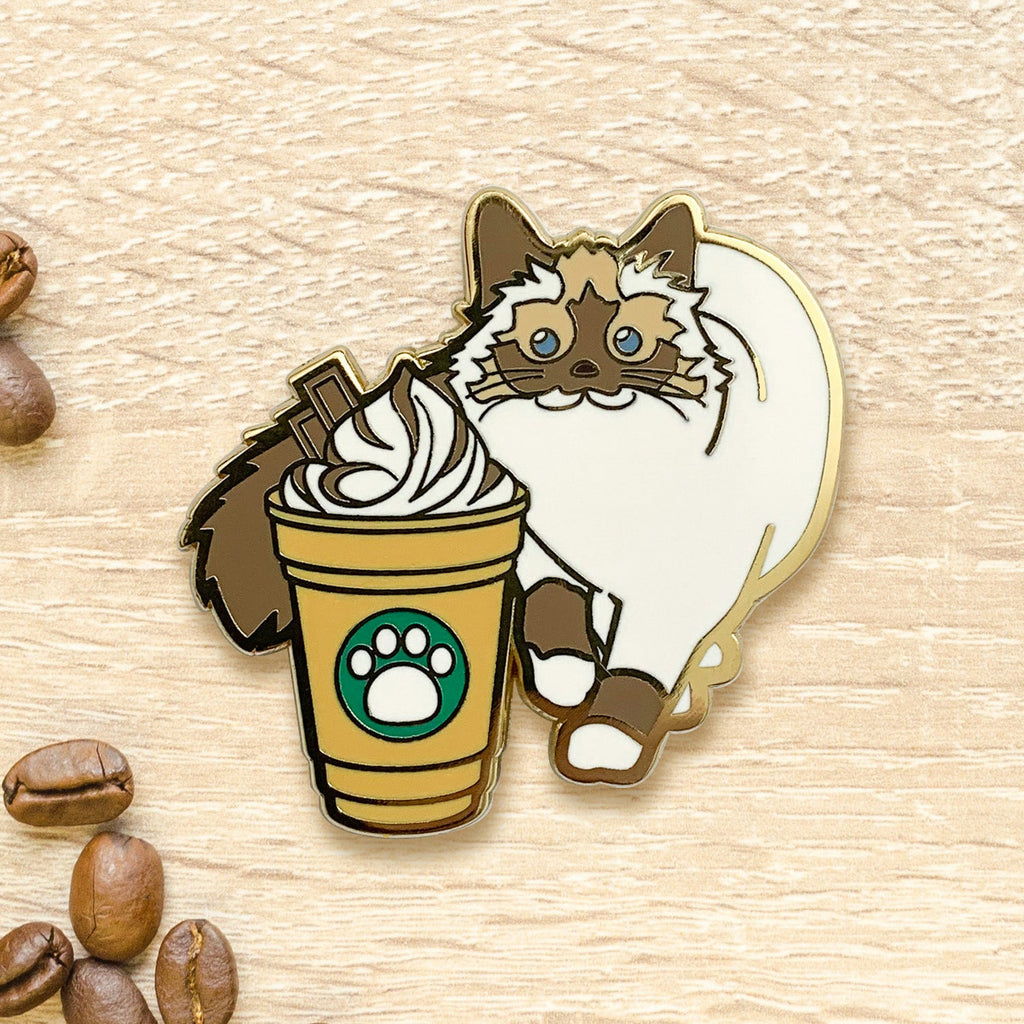 Balinese x Mocha Frappe Pin - Shop Avnu