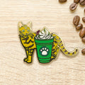 Bengal x Matcha Frappe Pin - Shop Avnu
