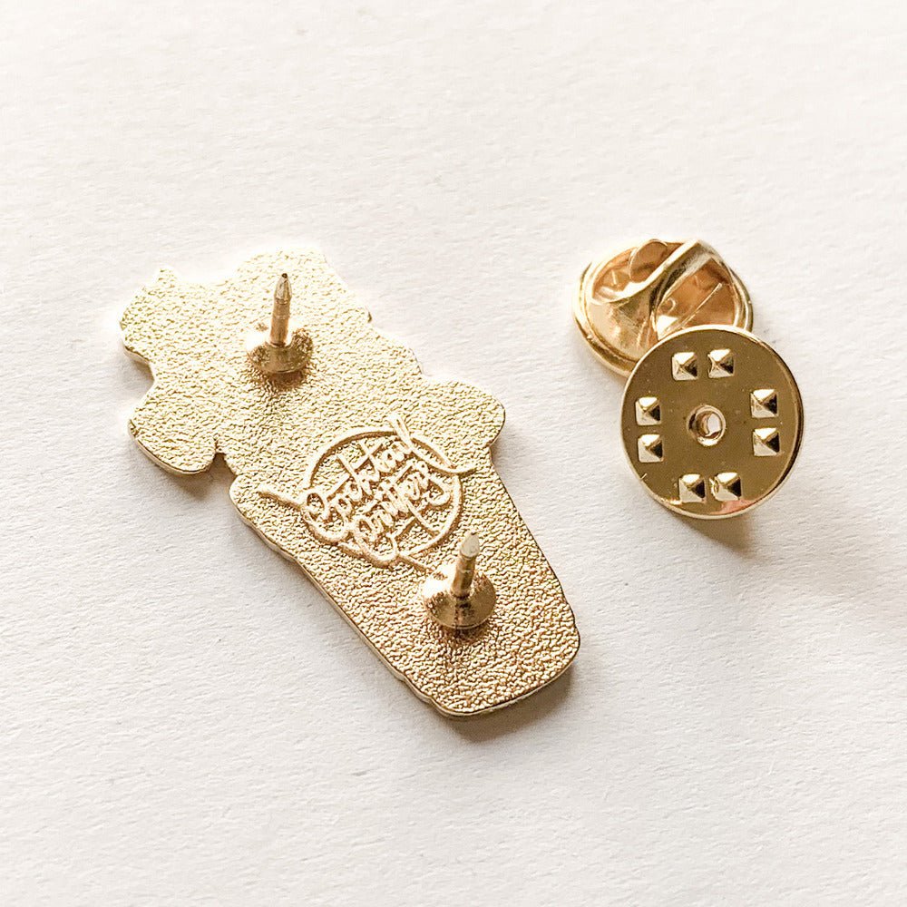 Boston Terrier x White Chocolate Frappe Pin - Shop Avnu