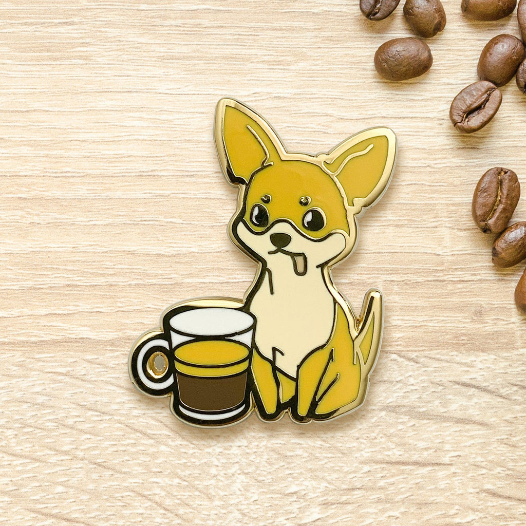 Chihuahua x Espresso Pin