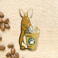 Flemish Giant x Caramel Iced Latte Pin - Shop Avnu