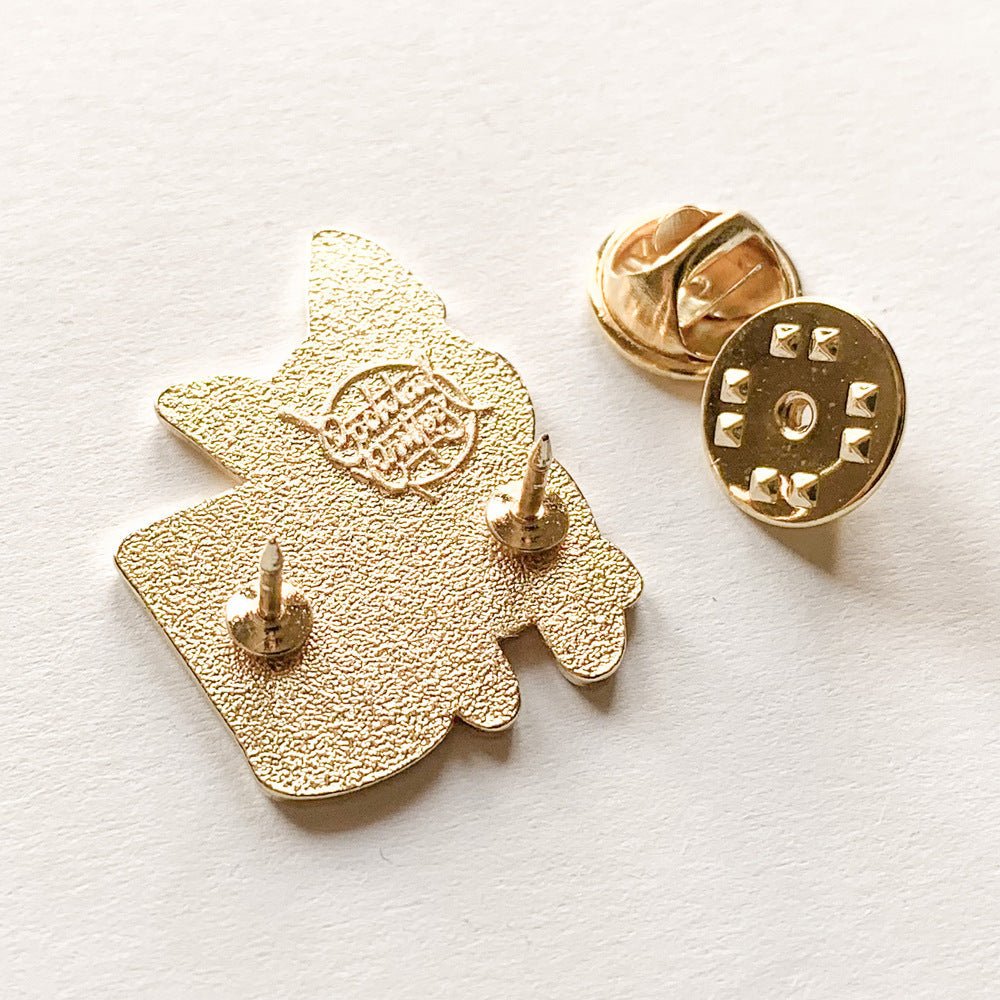 Fawn French Bulldog x Flat White Pin - Shop Avnu