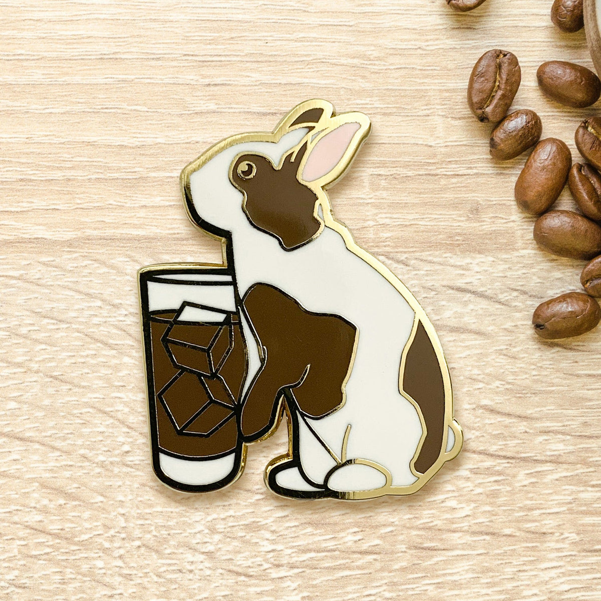 Mini Rex x Iced Americano Pin