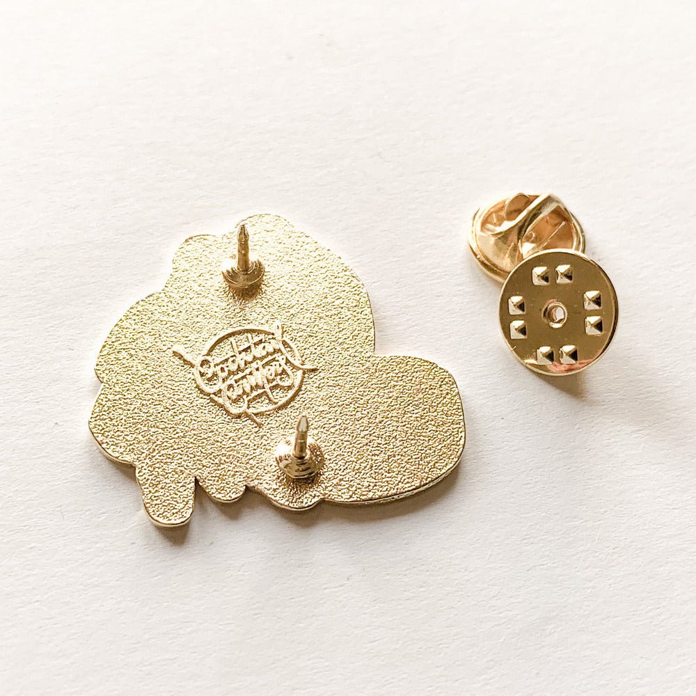 Pomeranian x Cappuccino Pin - Shop Avnu