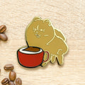 Pomeranian x Cappuccino Pin - Shop Avnu