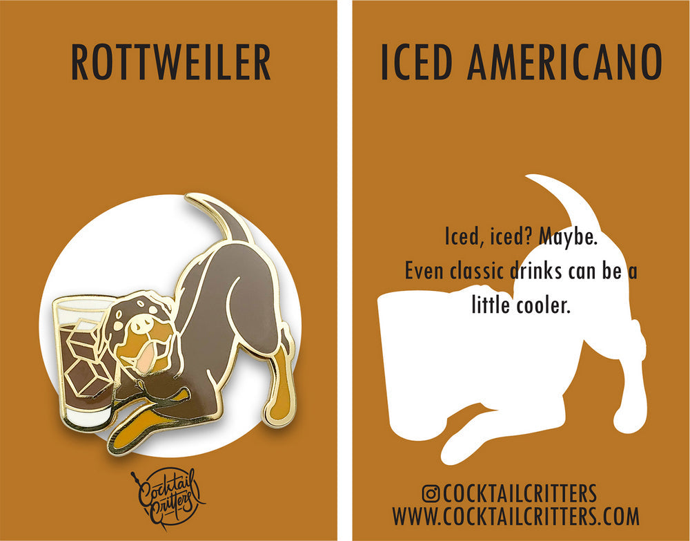 Rottweiler x Americano Pin