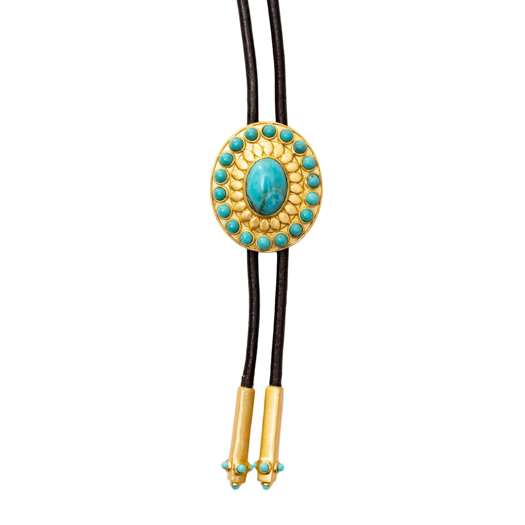 Canyon Sky Turquoise Bolo Tie - Shop Avnu