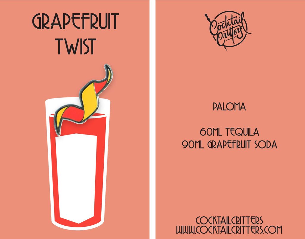 Grapefruit Twist Pin - Shop Avnu