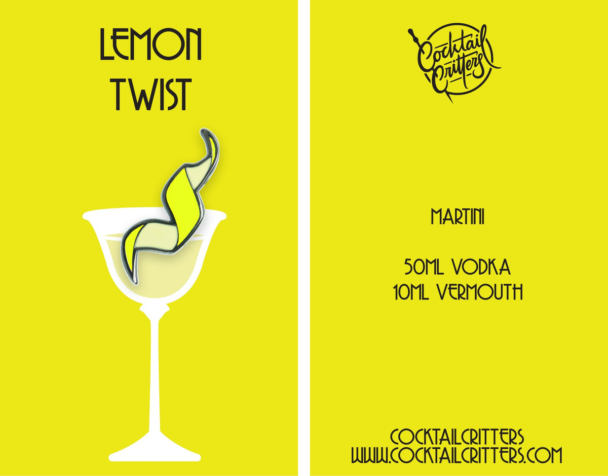 Lemon Twist Pin