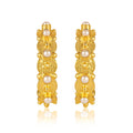 Honeysuckle Hoop Earrings - Pearl - Shop Avnu