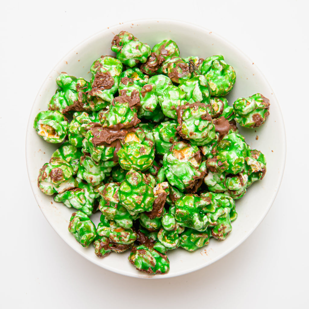 Chocolate Mint Popcorn