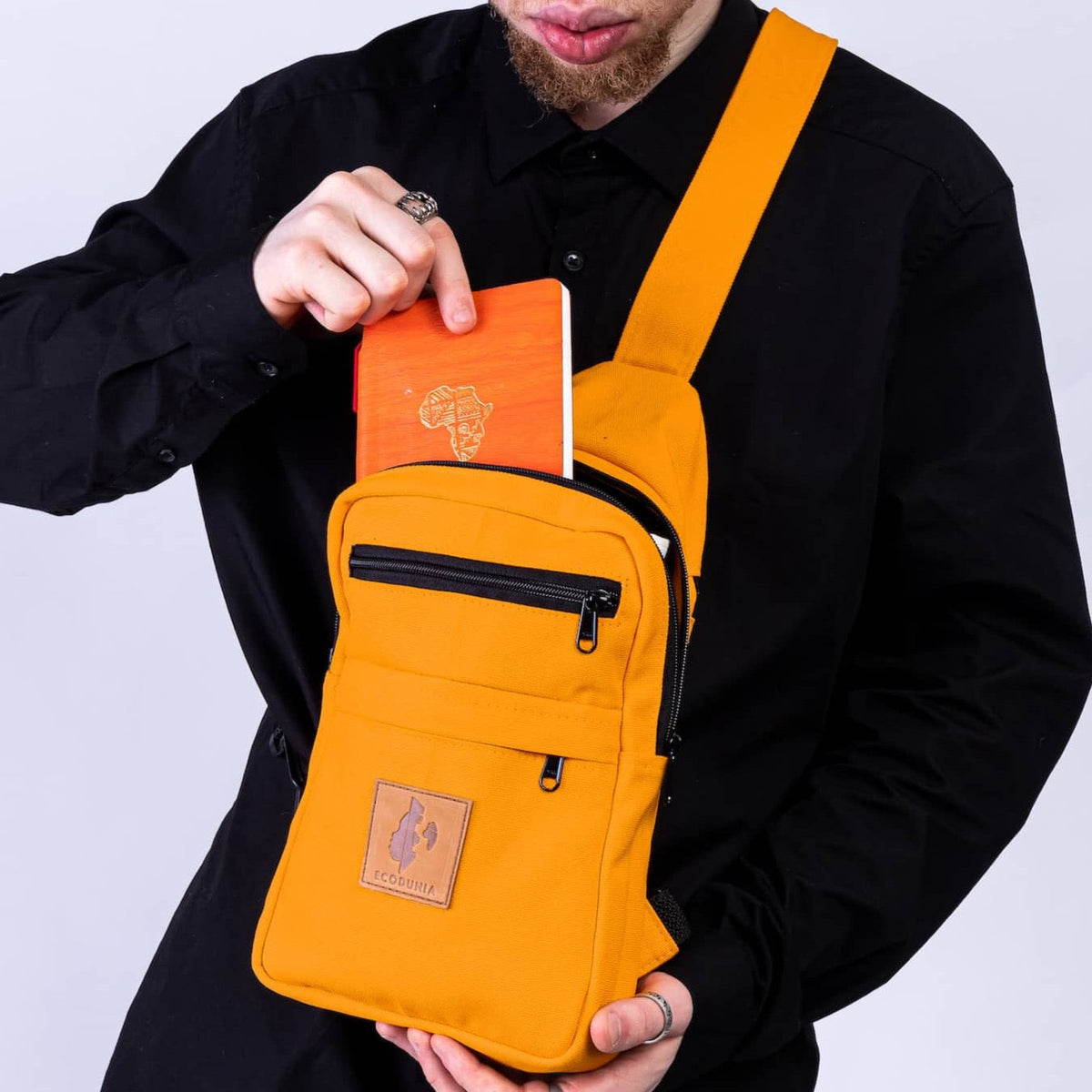 Large Canvas Crossbody Sling Bags |  Umoja