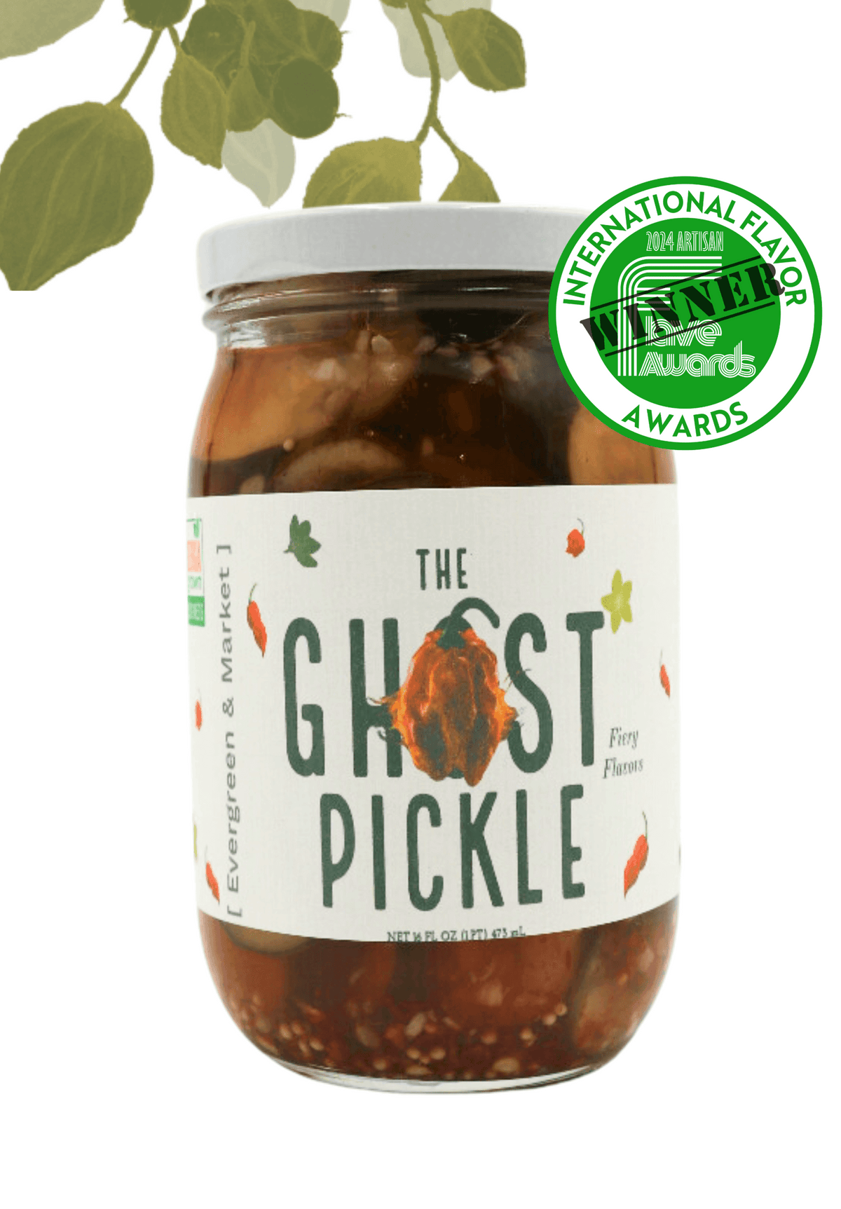 The Ghost Pickle: Spicy Ghost Pepper Pickles for Bold Flavor
